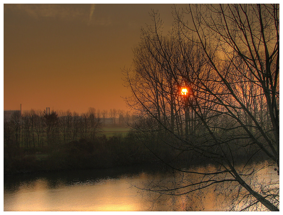 Noch ein Sonnenaufgang....