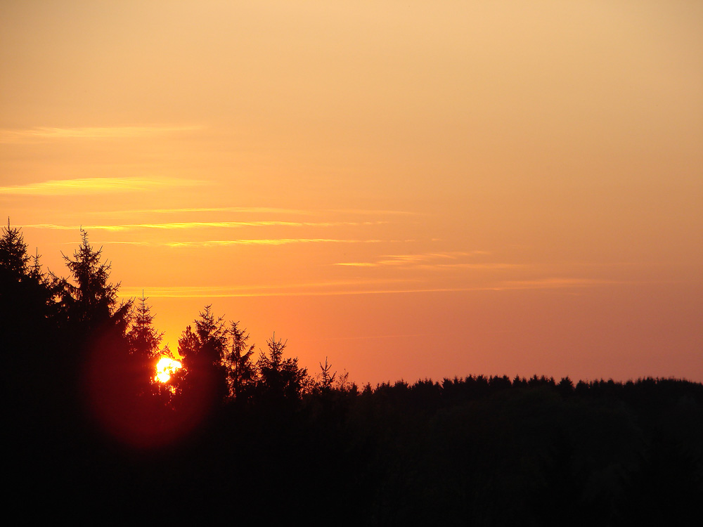 noch ein Sonnenuntergang