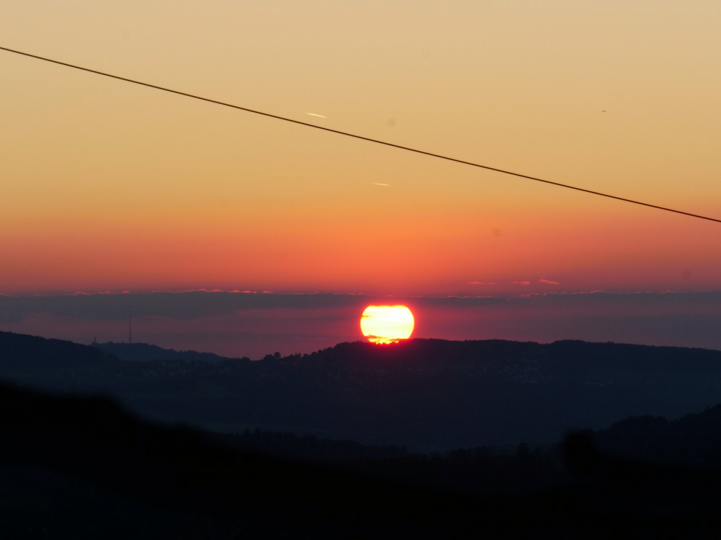 Noch ein Sonnenuntergang ...