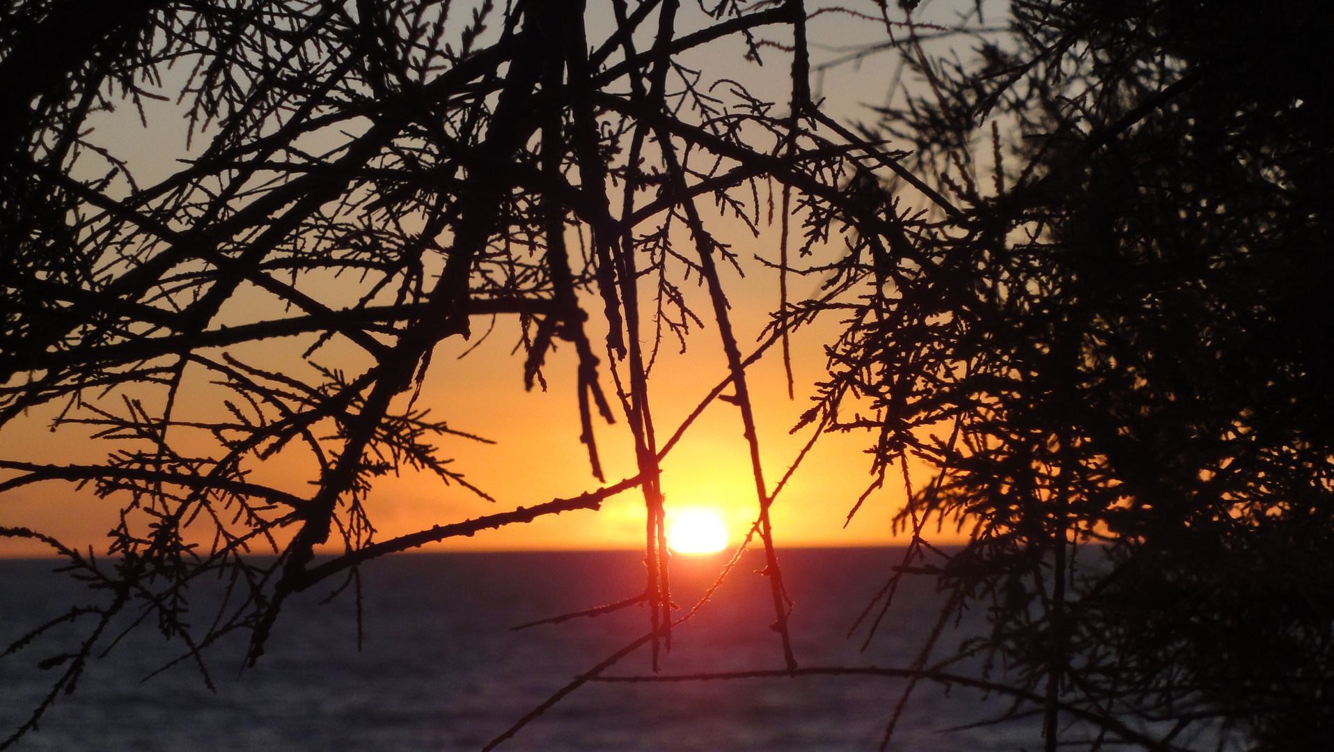 Noch ein Sonnenuntergang