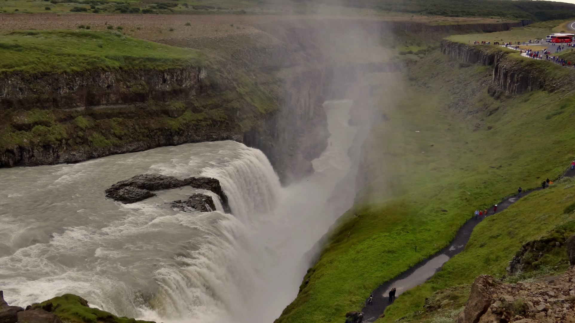 Noch ein wenig Gullfoss