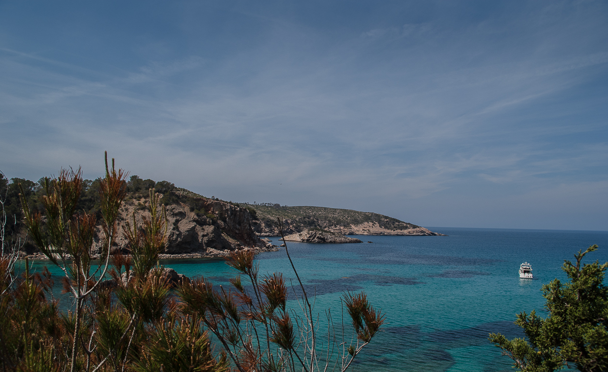 Noch eine Bucht auf Ibiza