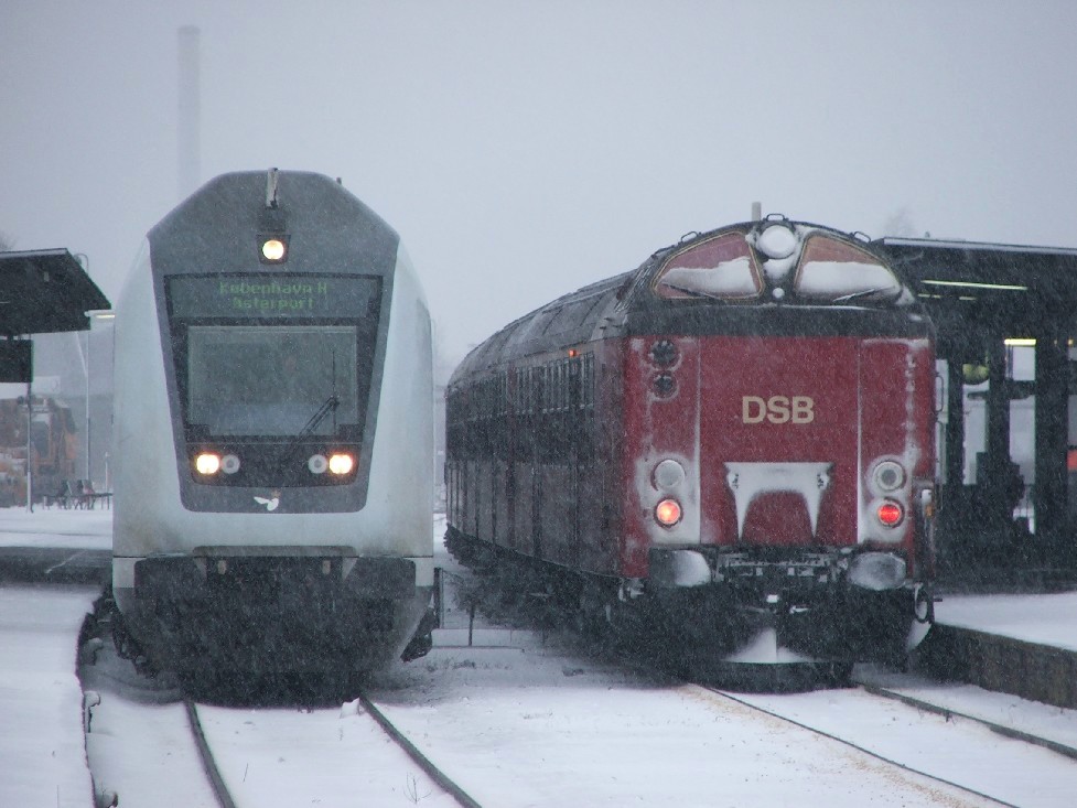 Noch eine Fahrt im Schnee