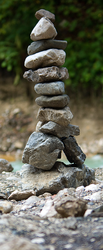 Noch eine Steinpyramide