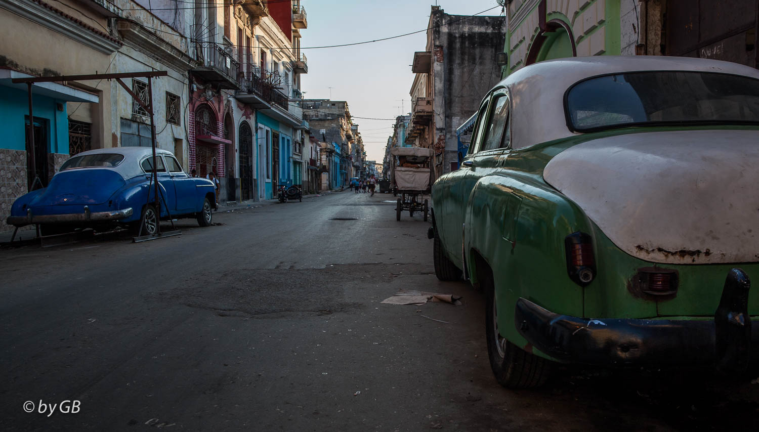 noch eine Straßenszene in Havanna