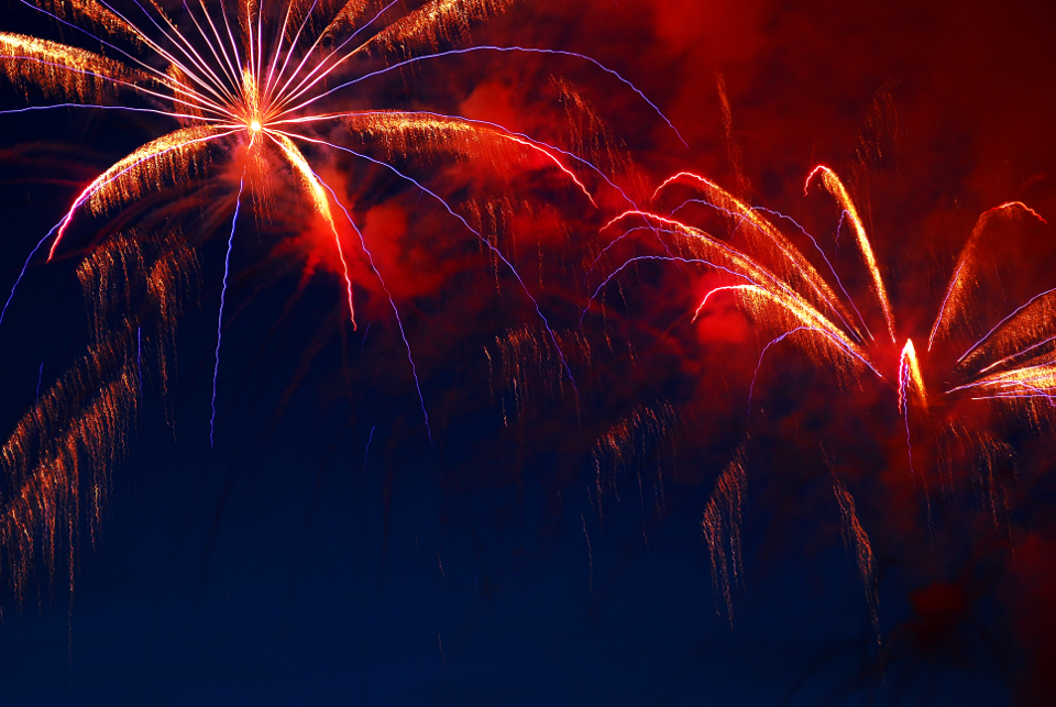 noch eines: kirschblütenfeuerwerk am 23.5.2014 in hamburg