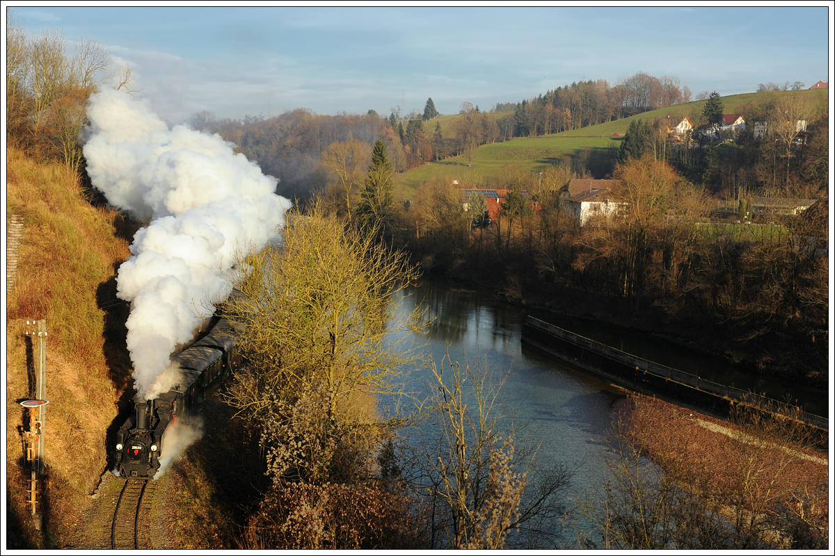 Noch einmal an der schönen Steyrtalbahn