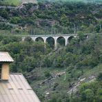 Noch einmal der Blick zur Lötschberg-Südrampe