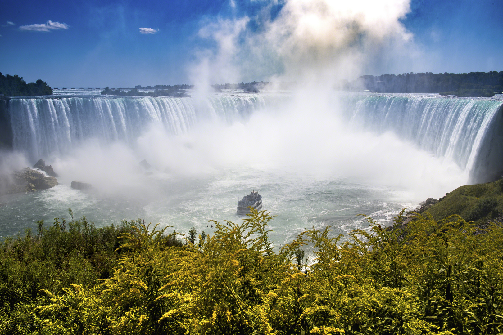 Noch einmal: die Niagara Fälle