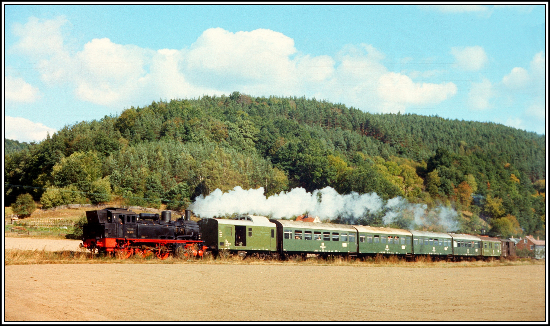 Noch einmal die Orla- Bimmel am 3. Oktober 1989