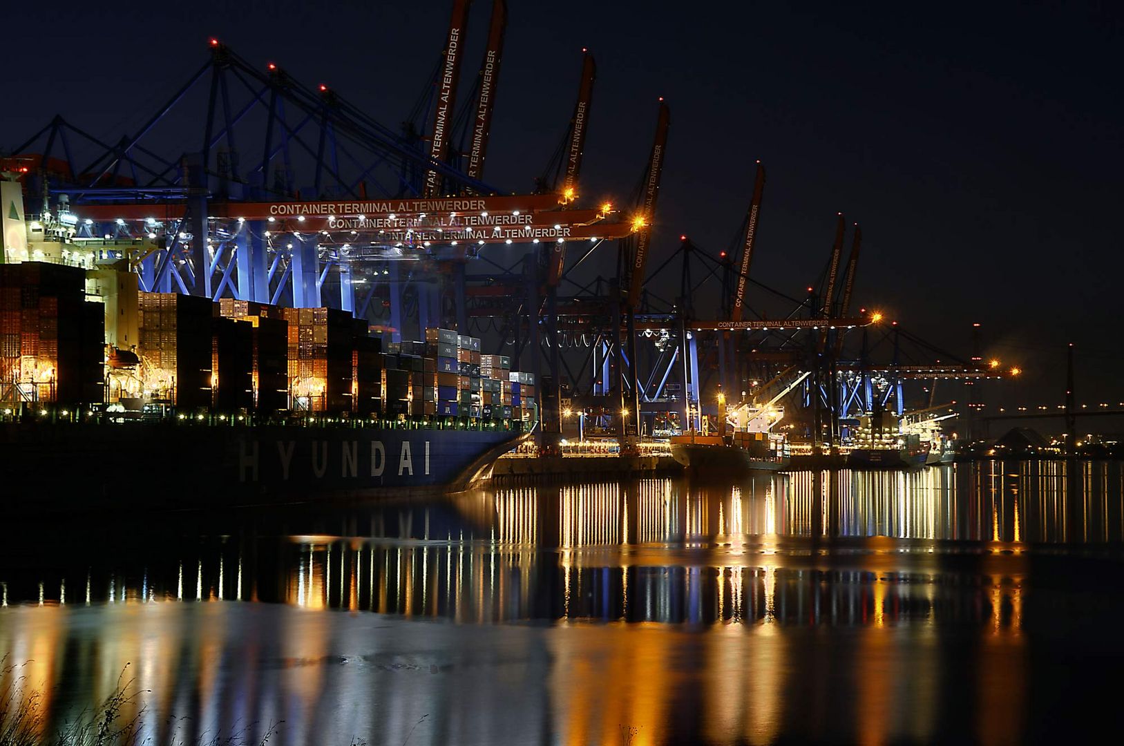 Noch eins vom Container Terminal Altenwerder in Hamburg