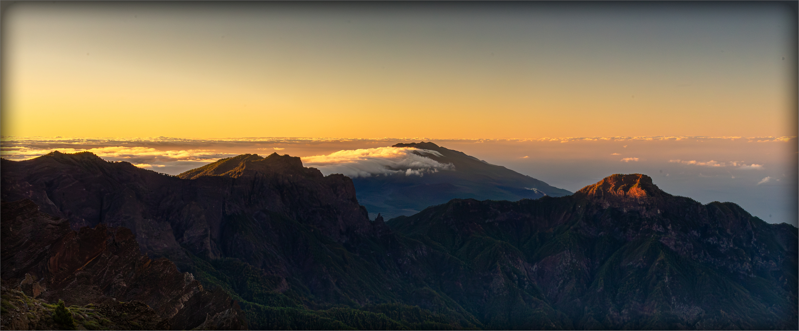 Noch eins vom Sonnenaufgang am Roque de los Muchachos