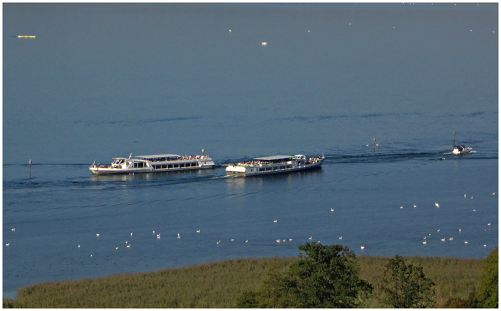 Noch fahren die Schiffe auf dem Untersee