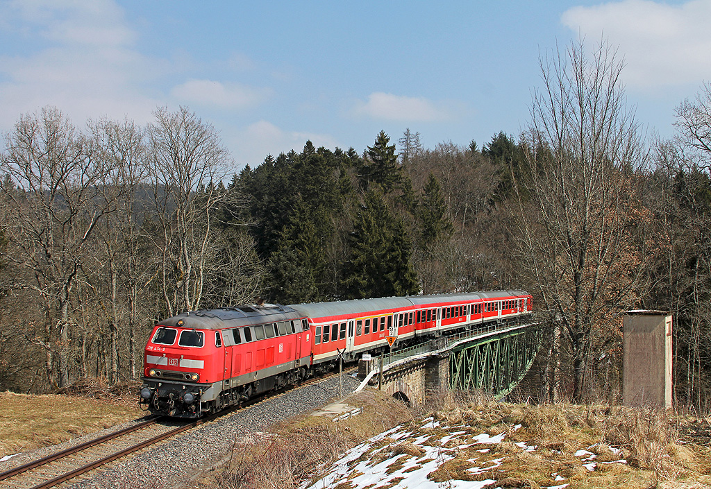 Noch fahren die Ulmer 218 in den Schwarzwald...