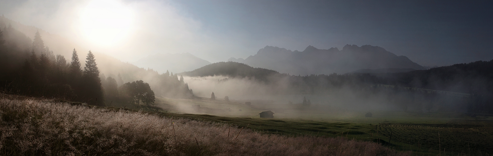 ~ Noch früher am Karwendel ~