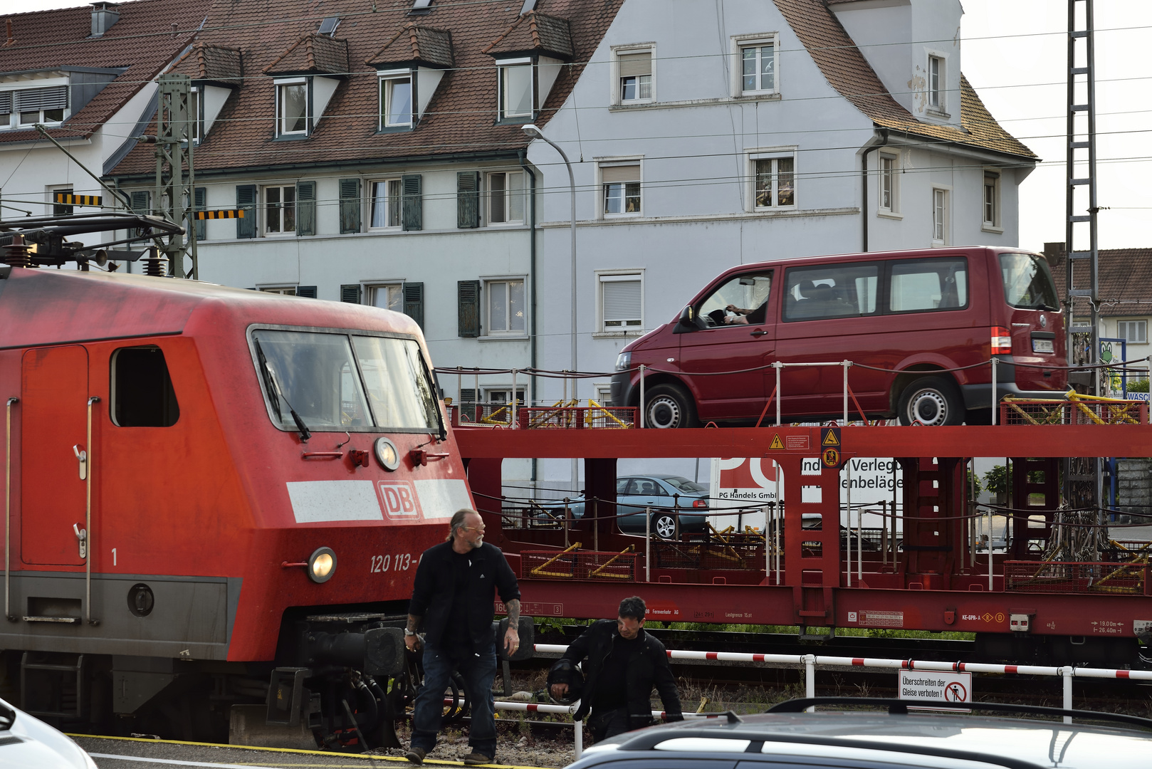 Noch gibt es den Autoreisezug in Lörrach