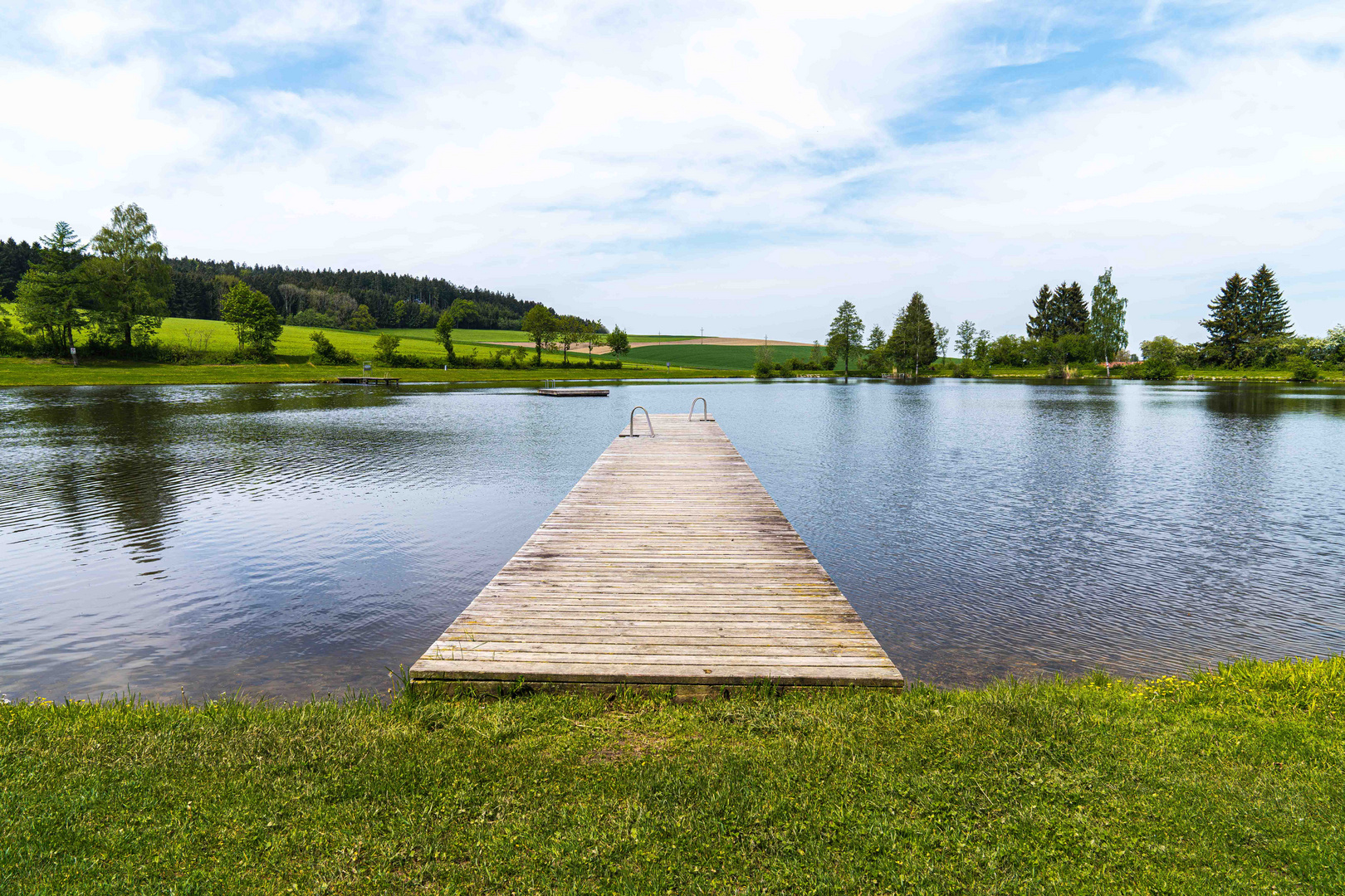 Noch herrscht Stille am See