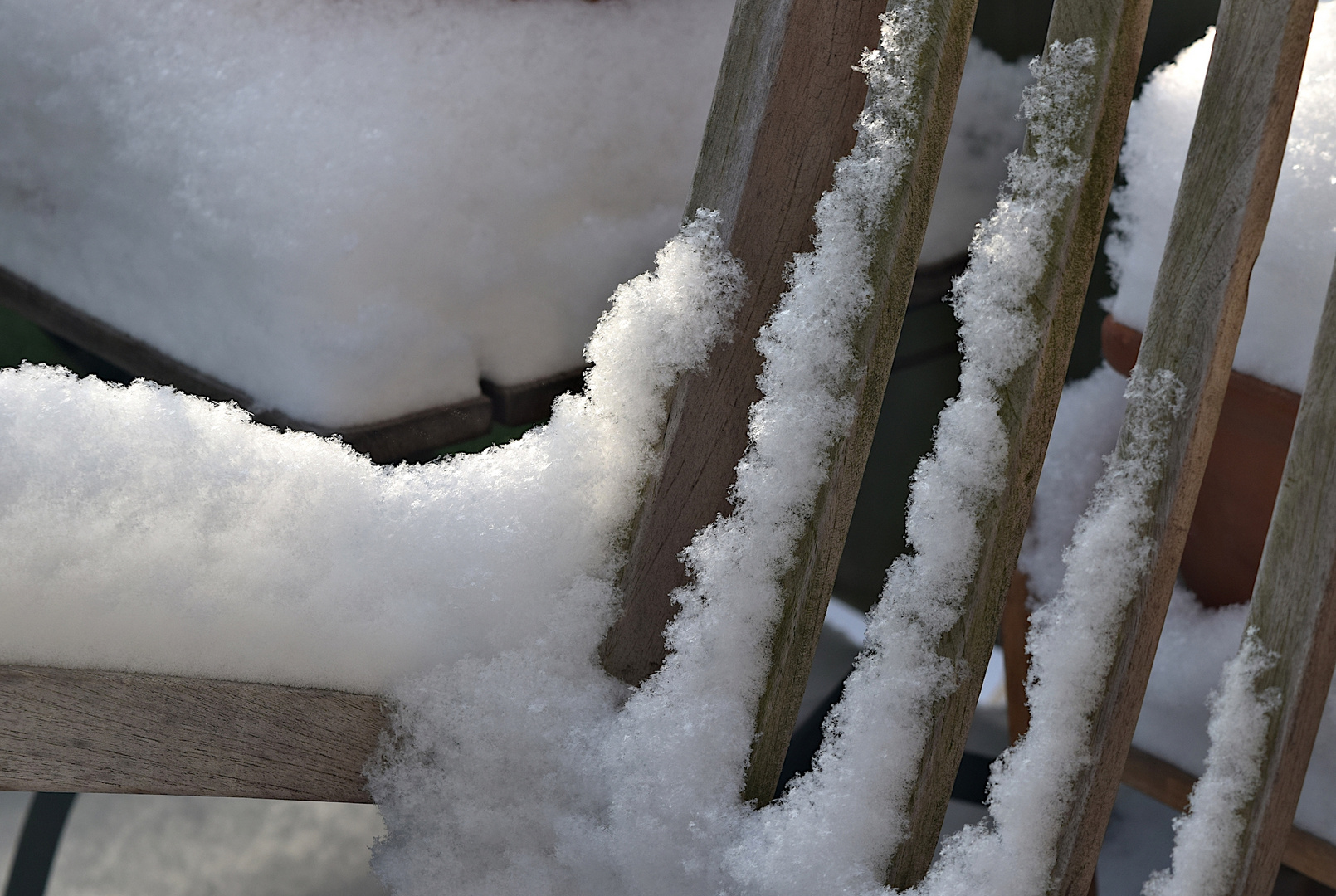 Noch immer flockig bei -11°C