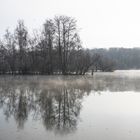 noch in Nebel gehüllt