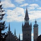 noch ist weihnachtszeit am marienplatz in münchen