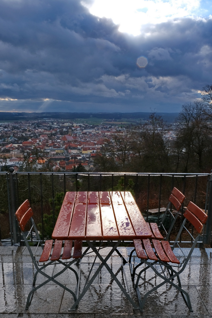 Noch kein Biergartenwetter 