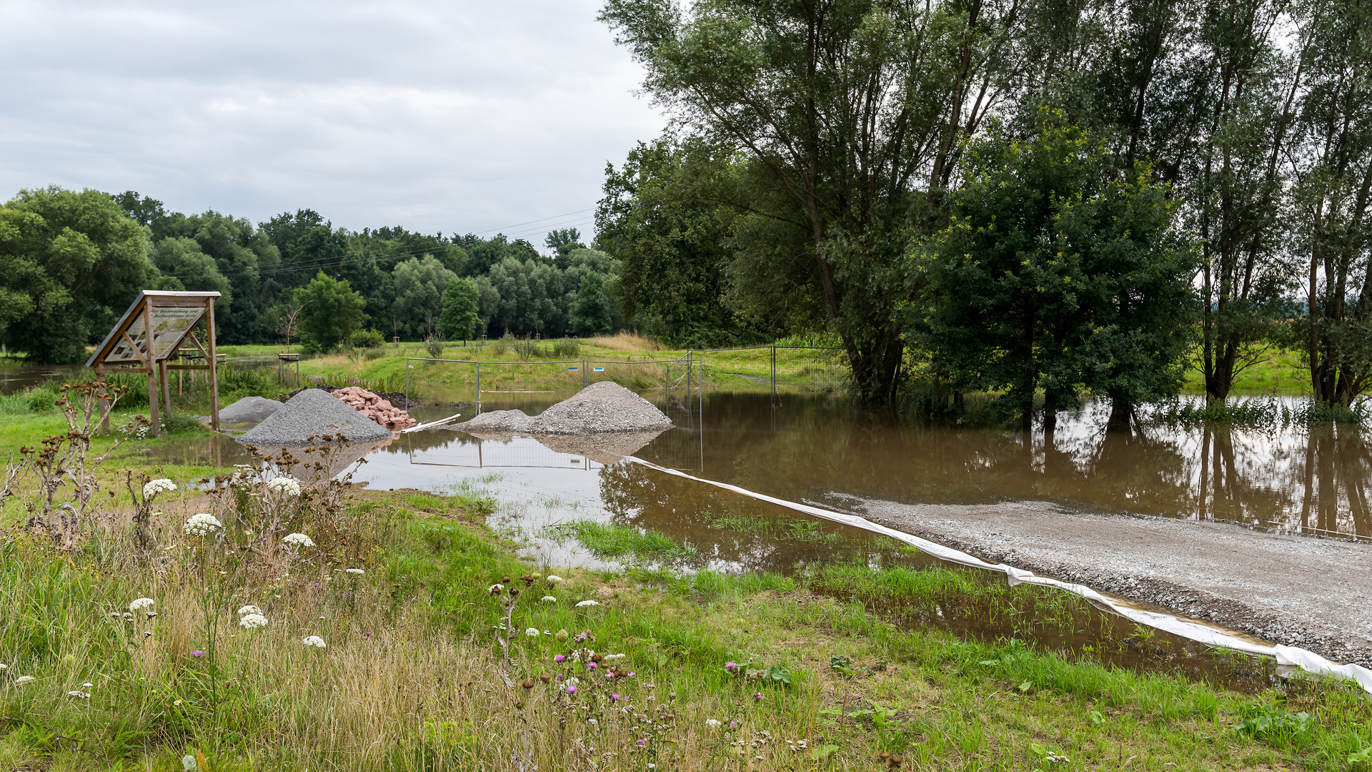 Noch keine Brücke, 27.7.2017