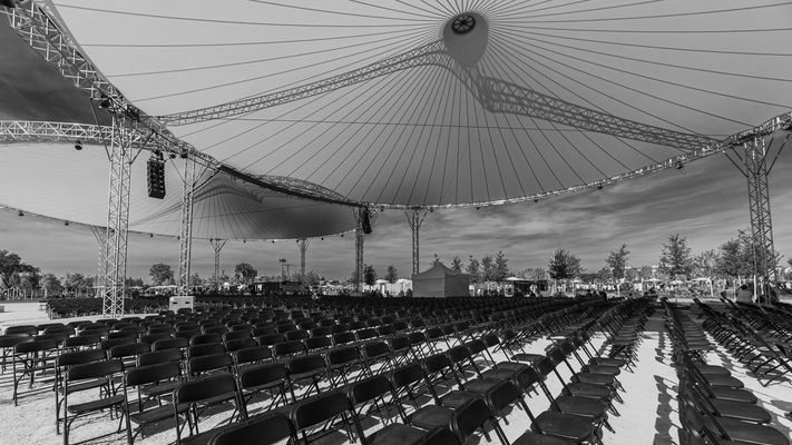 Noch keine Zuschauer in Sicht