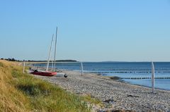 Noch leerer Strand