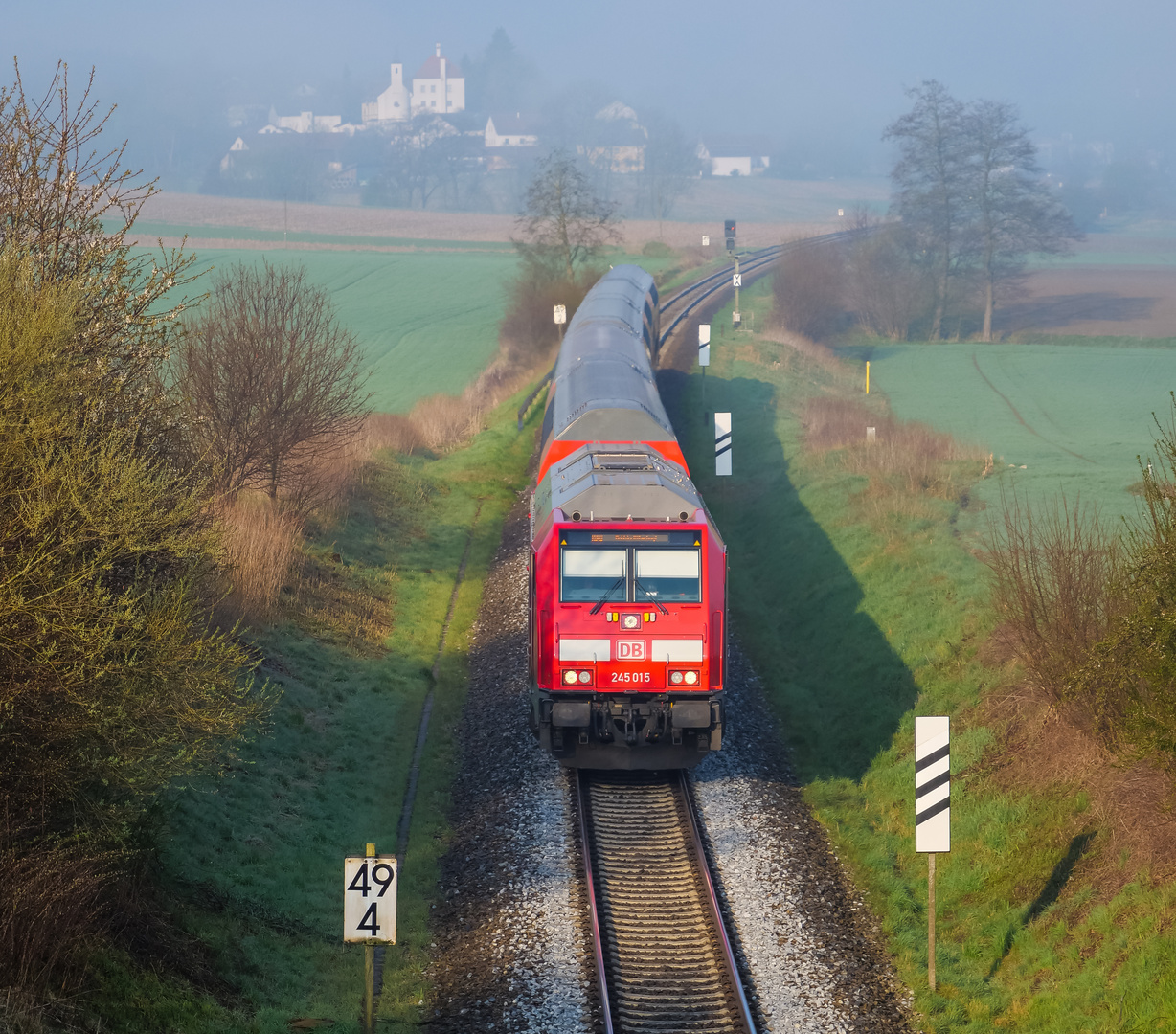 Noch leichter Nebel