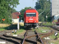 Noch liegt die Weiche auf Abzweig