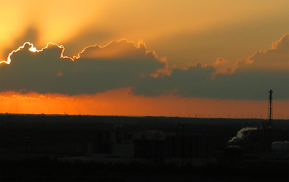 noch mal der Sonnenuntergang