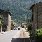 Noch mal ein Blick zurück zum Zentrum von Tirano