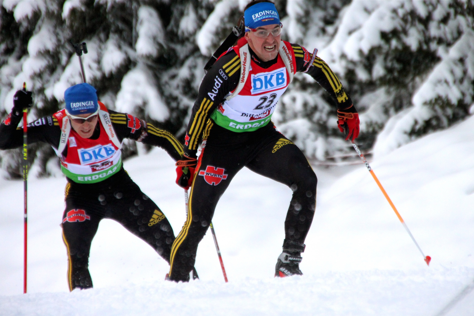 Noch mehr Biathlon...