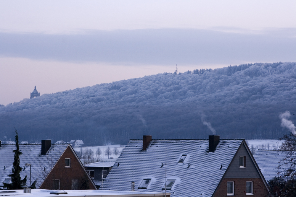 Noch mehr Rauchzeichen am kalten Morgen