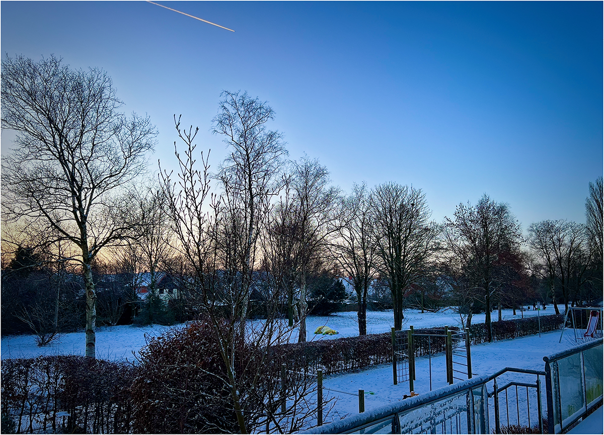 Noch mehr Winterwunderland - Bremen im Januar 2024