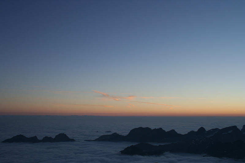 Noch mehr Wolkenmeer