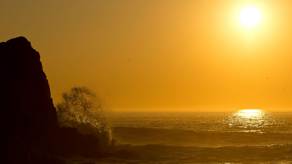 noch 'nen Sonnenuntergang an der Côte Sauvage 02, 2018.10.09