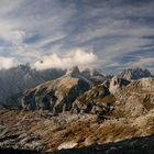 Noch schnell das letzte Licht in den Sextener Dolomiten festgehalten...