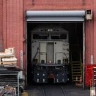 Noch viel zu tun: Loknummer, Lichter, Kabel und Lackieren...Juniata Locomotive Shop Altoona, PA, USA