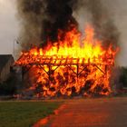 Noch vor der Feuerwehr