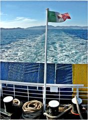 Noch weht Italiens Flagge stolz im Winde