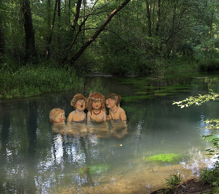 - noch zu kalt zum Baden !