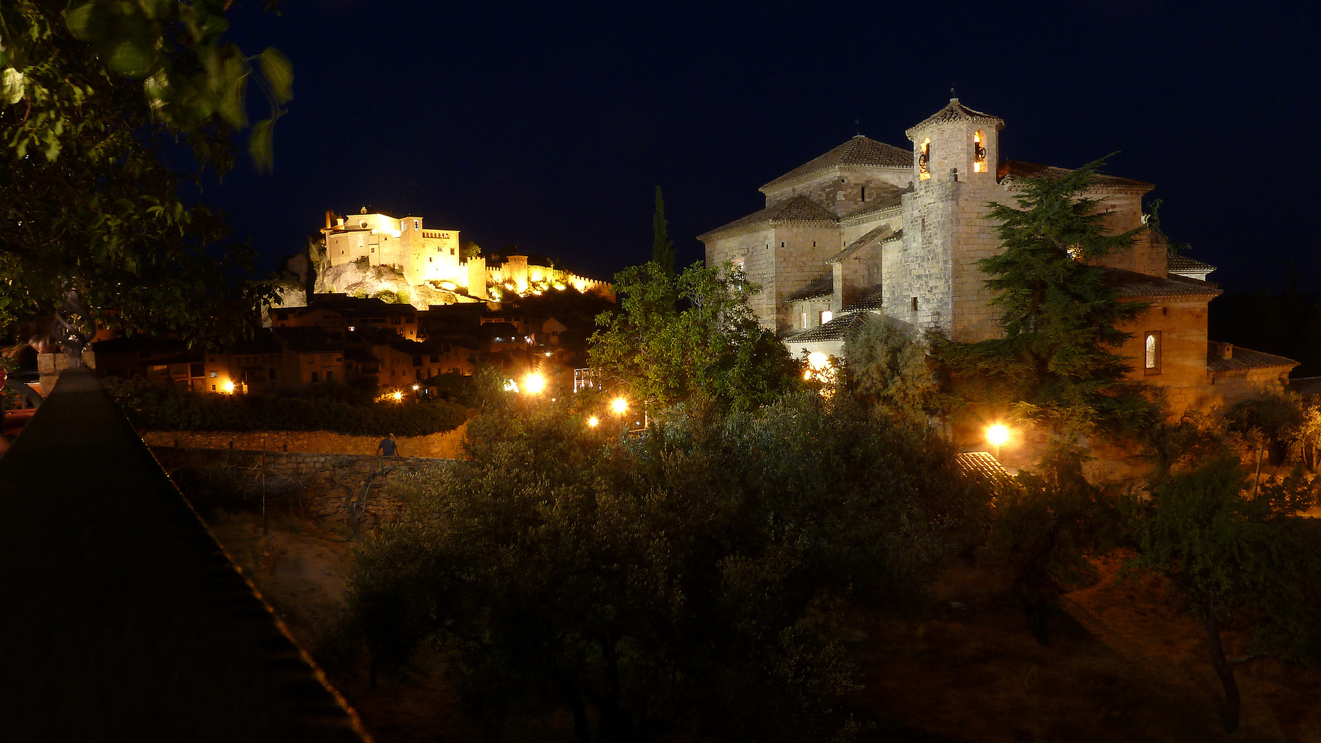 noche en Alquezar