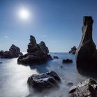 Noche en Cala dels Frares