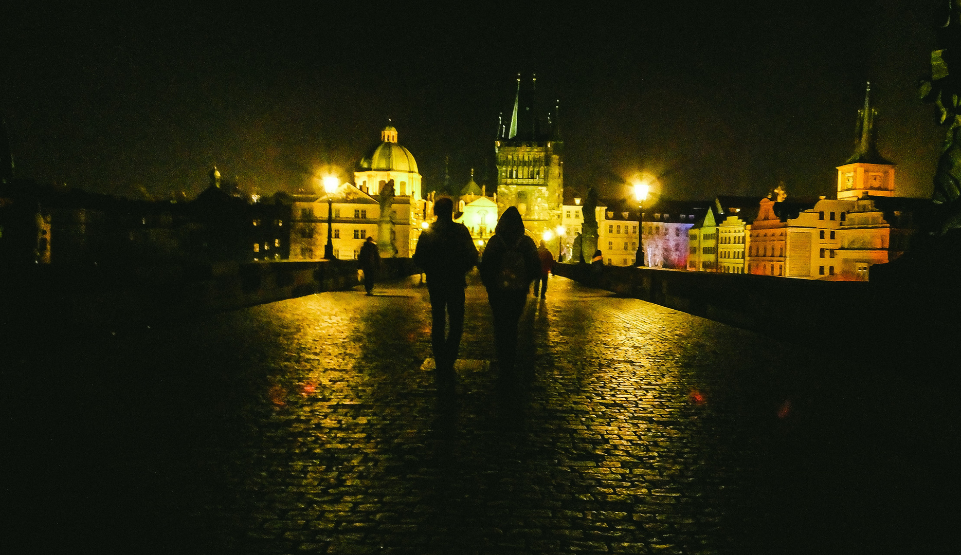 Noche en Praga