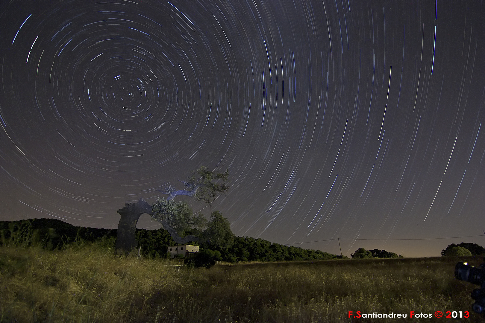 Noche Estrellada en Haza del LIno.