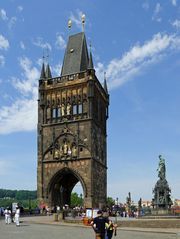 ... nochmal den Turm an der Karlsbrücke -