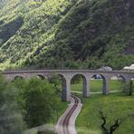 Nochmal der Kreisviadukt in Brusio