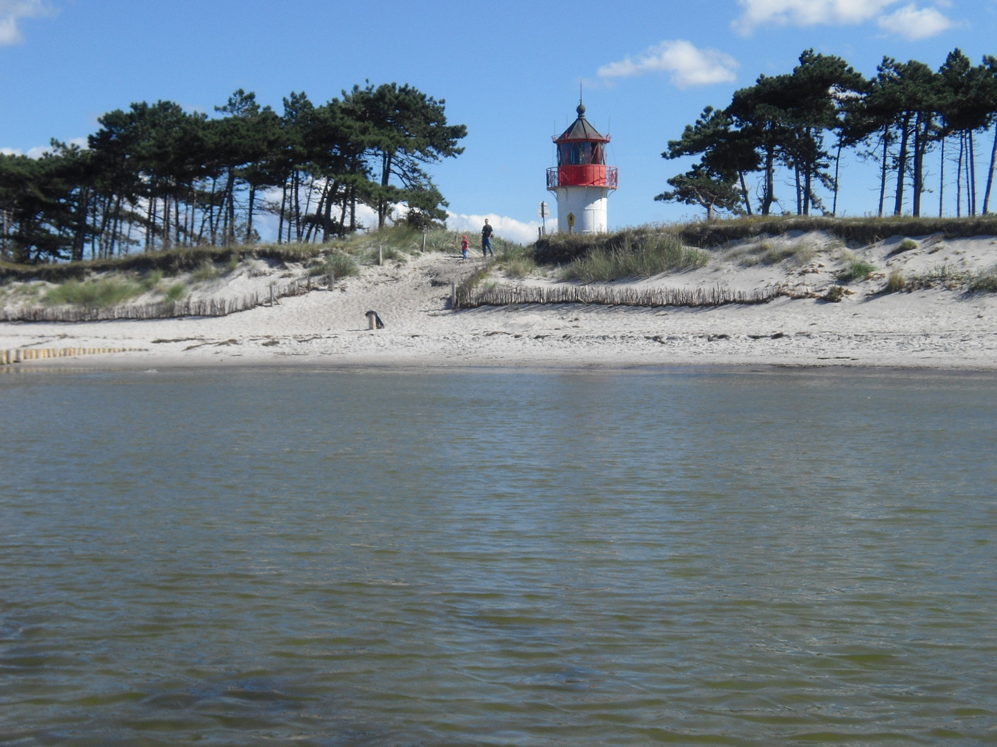 Nochmal der Süderleuchtturm , vom Wasser aus fotografiert