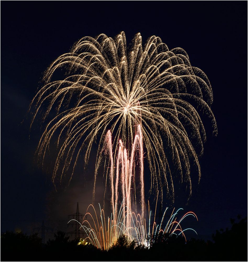 Nochmal etwas Feuerwerk !